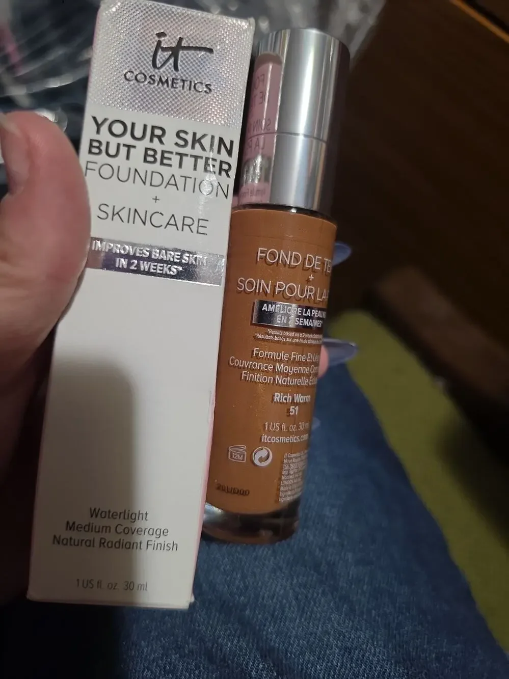 It Cosmetics Foundation Waterlight Medium Coverage Rich Warm 51